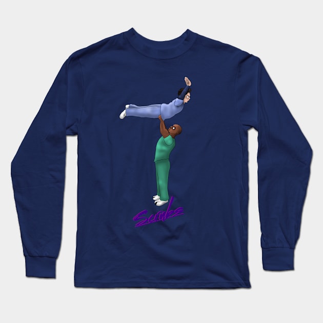 Eeeeeeeeeagle! Long Sleeve T-Shirt by Chuck